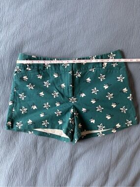 LOFT Teal Green Floral The Riviera Short